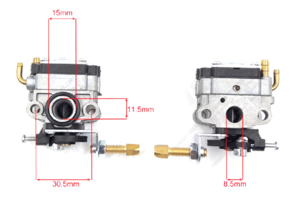 kaasari-trimmeri Karburaator (hiina trimmerid, veepumbad jne) - AL-KO Texas Stiga jt.
