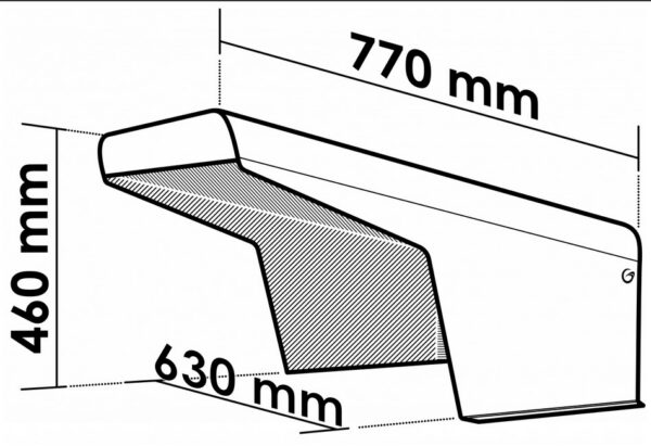 Laadimisjaama kate mõõtudega Laadimisjaama kate (universaalne)