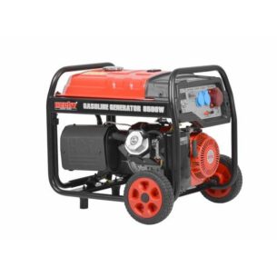 3563 Elektrigeneraator Hecht GG 10000 (ratastel, käepidemega ja elektristarteriga)