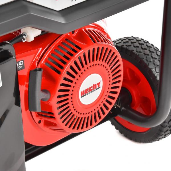 Elektrigeneraator Hecht GG 6500 (ratastel, käepidemega ja elektristarteriga)