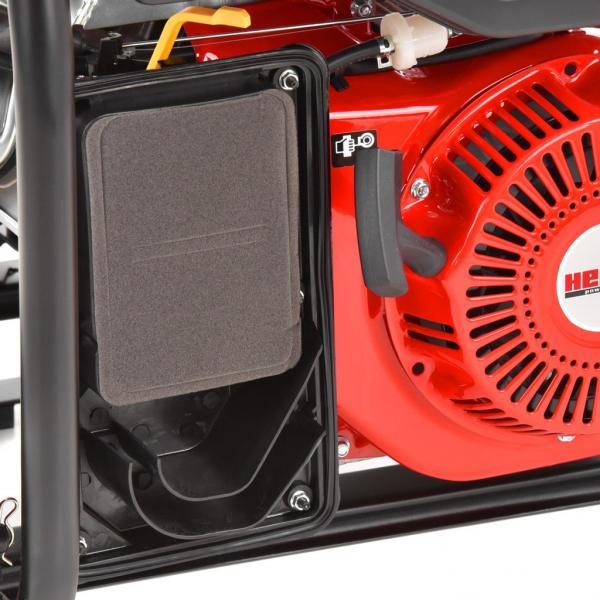 Elektrigeneraator Hecht GG 6500 (ratastel, käepidemega ja elektristarteriga)