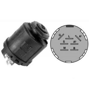 430-980-1 Süütelukk - 7 klemmi / 4 positsiooni | Husqvarna Stiga