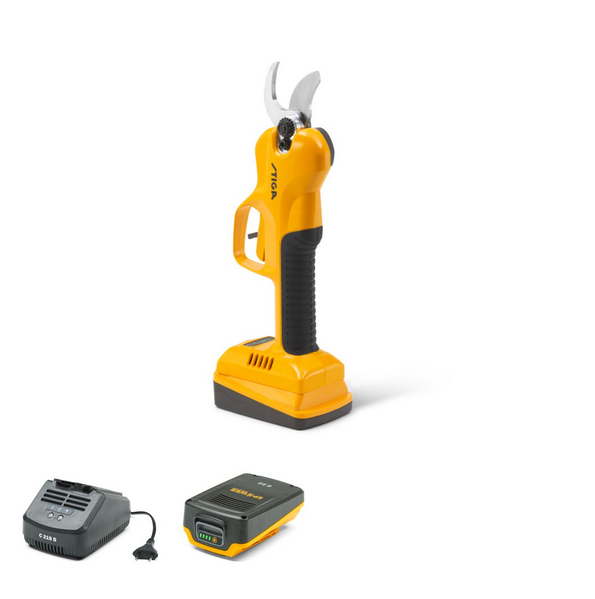 SC100EKIT Akuga oksakäärid Stiga SC 100e KIT (komplekt)