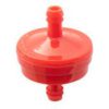 Kütusefilter väikemootorile (punane) - kütusepumbata mootoritele