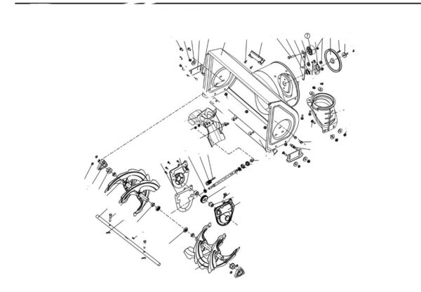 rullik 955500092 Rullik rihmale (Hecht lumepuhurile) - 955500092