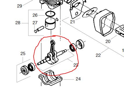 530047062 Väntvõll Jonsered 2137 (530047062)