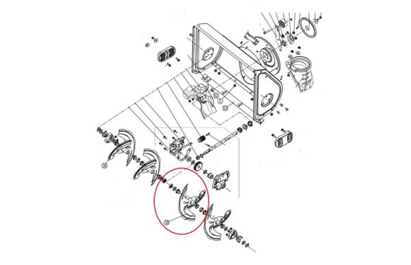 Vasak rootori laba (Hecht lumepuhurile) - 955510140
