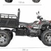 Elektriline ATV Hecht Farmis 3000W (transpordimasin)