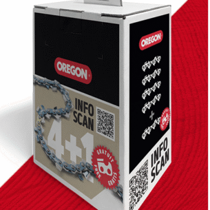 Oregon saekett 4+1tk pakis - 15″ .325″ 1.3mm