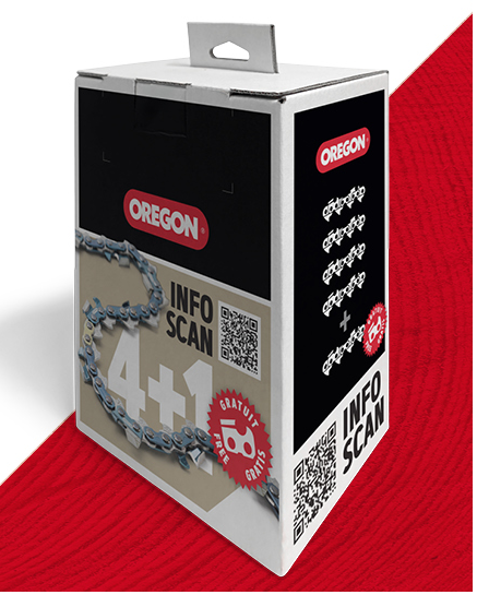 Oregon saekett 4+1tk pakis - 16″ .325″ 1.3mm STIHL