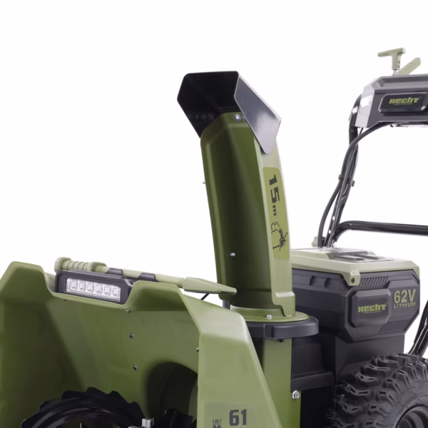 Akuga lumepuhur Hecht 6261 (käepidemesoojendusega) (komplekt 2 aku ja laadijaga)